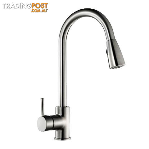 Kitchen Sink Basin Mixer Faucet 360Á Swivel Pull Out Spout Hose Tap