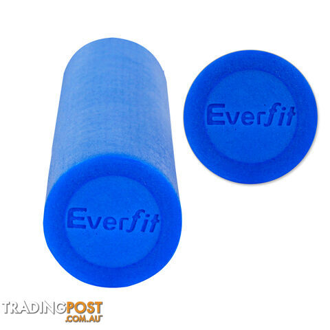 45cm EPE Foam Roller Yoga Gym Pilates Physio Stick Exercise Back Massage Blue