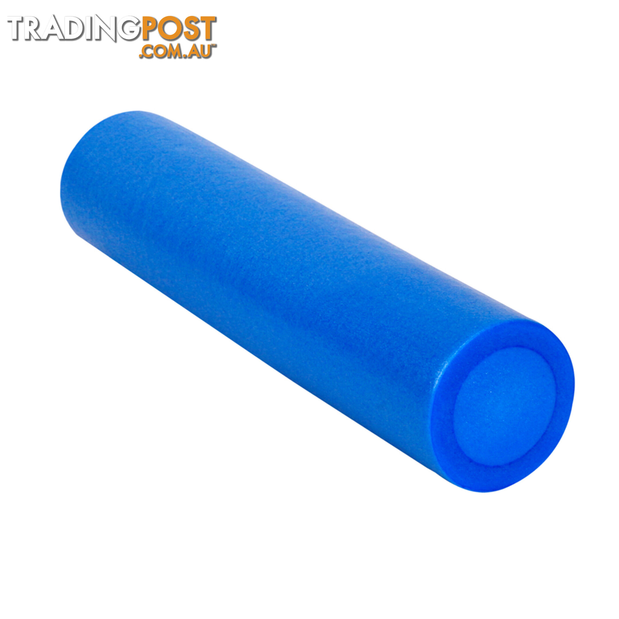 45cm EPE Foam Roller Yoga Gym Pilates Physio Stick Exercise Back Massage Blue