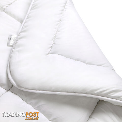 Luxury Winter Microfibre Quilt 400GSM Blanket Double Size All Season Doona - photo 5 of 9