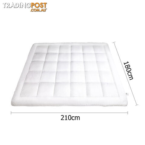 Luxury Winter Microfibre Quilt 400GSM Blanket Double Size All Season Doona - photo 2 of 9