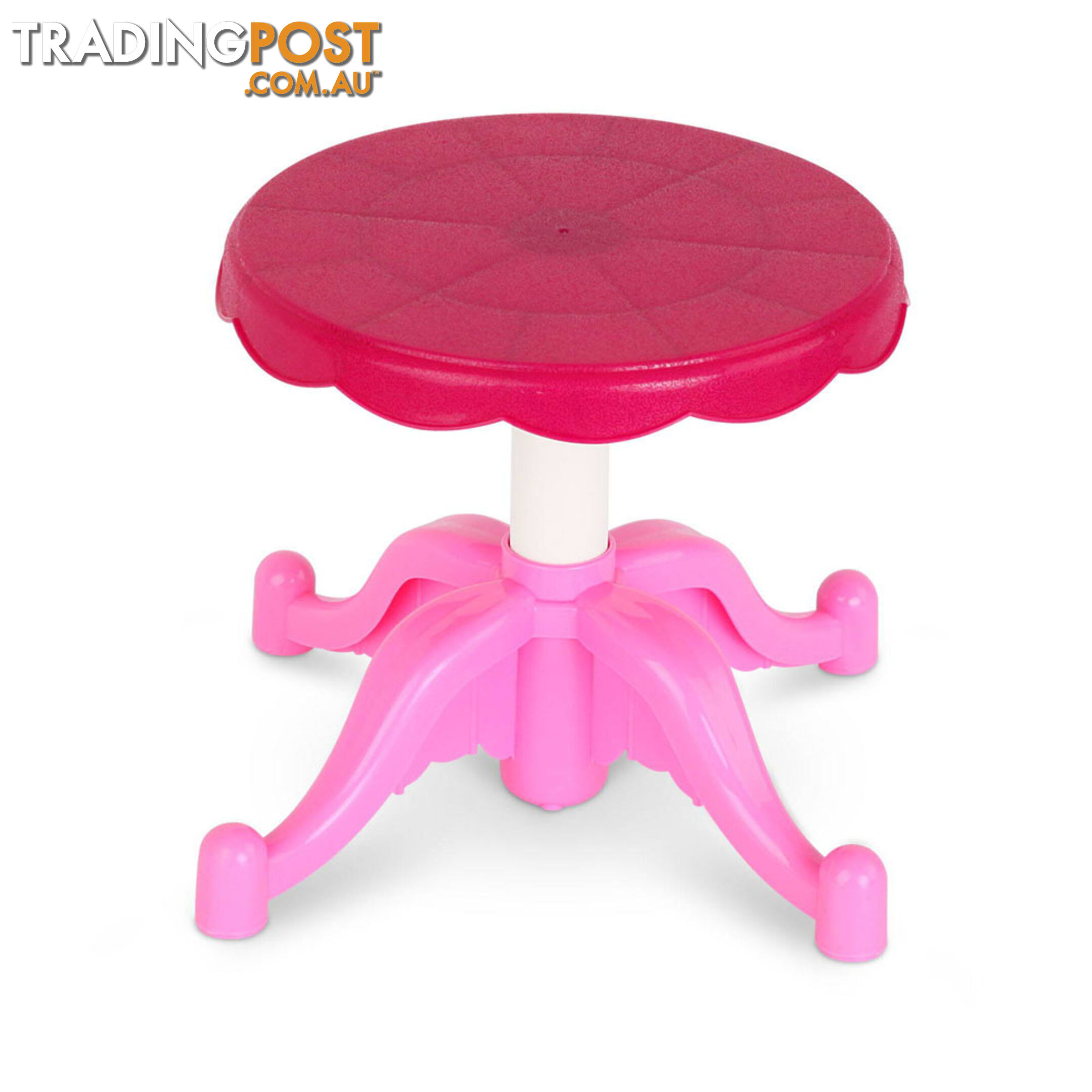 30 Piece Pretend Girls Kids Dressing Table Make Up Beauty Vanity Desk Toy Set