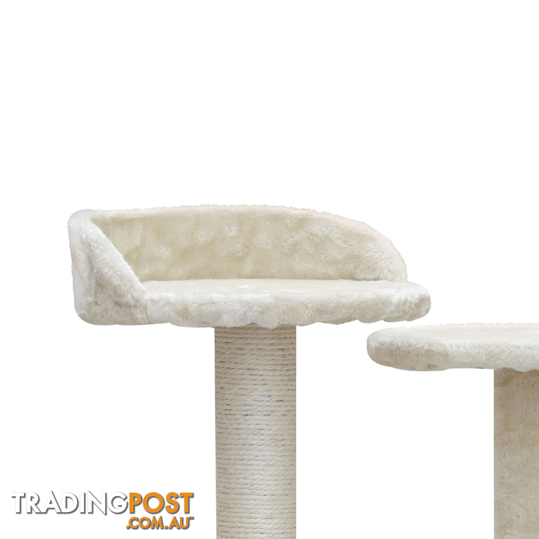 Cat Scratching Post  Tree House Condo 134cm Beige