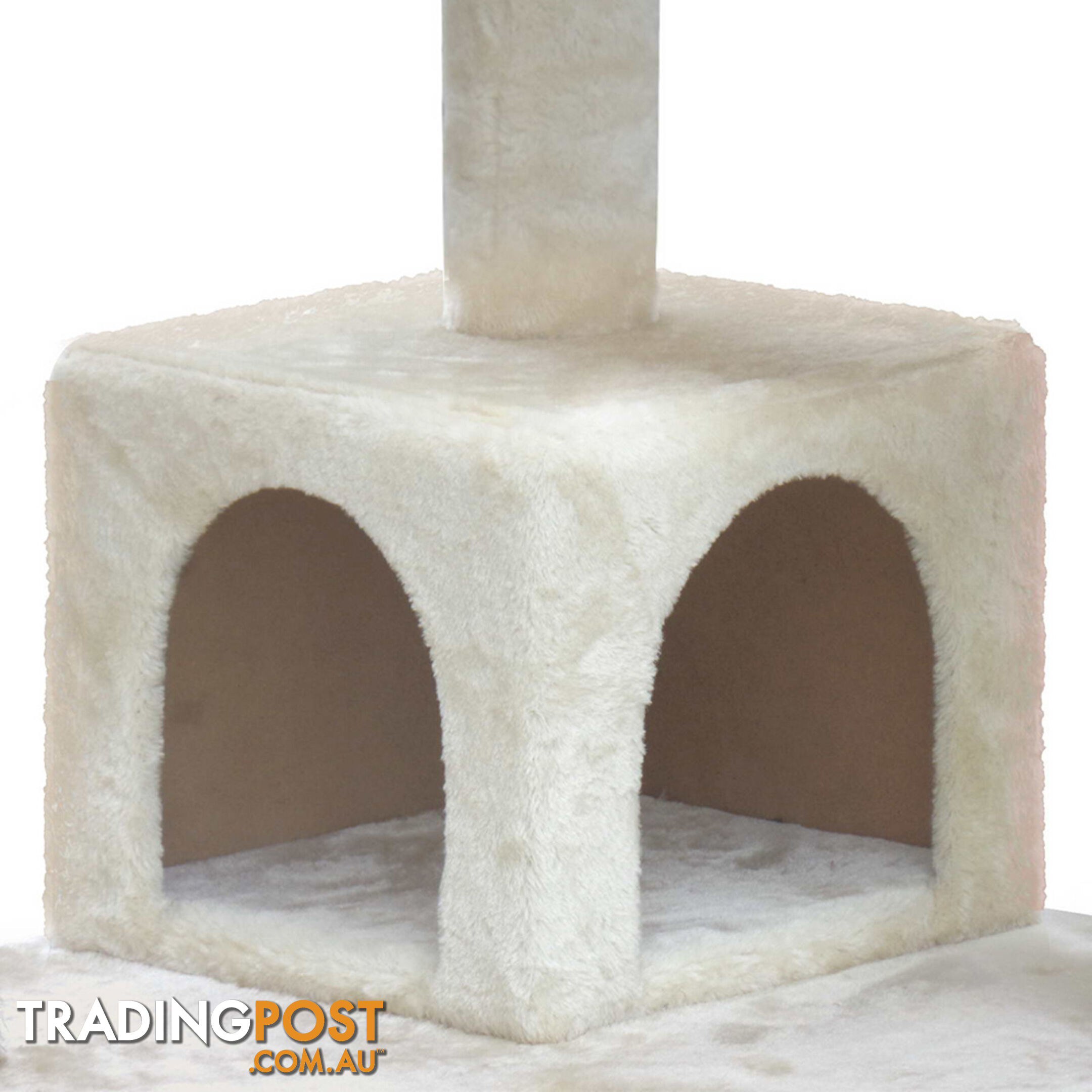 Cat Scratching Post  Tree House Condo 134cm Beige