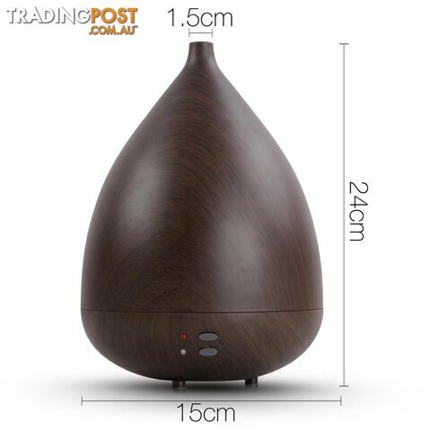 4-in-1 Aroma Diffuser Dark Wood 300ml