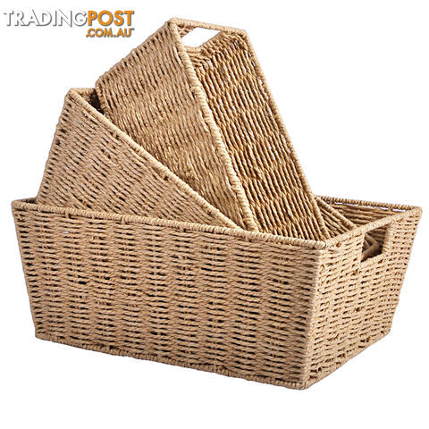 3 Peice Storage Basket Set - photo 4 of 8