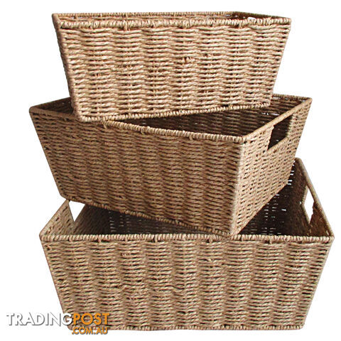 3 Peice Storage Basket Set - photo 5 of 8