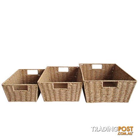 3 Peice Storage Basket Set - photo 3 of 8