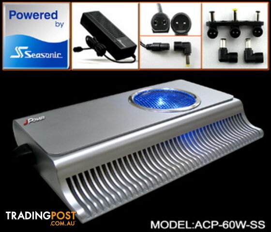 J-Power Notebook Universal Adapter and Cooling Pad