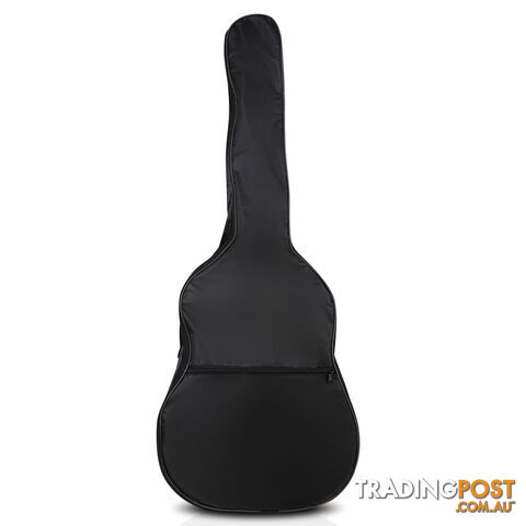 41in Steel-Stringed Acoustic Guitar Black