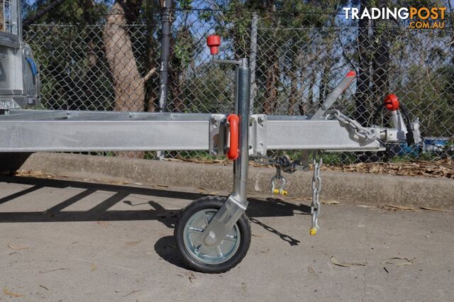 8x5 Tandem Axle Trailer | 2000kg ATM | Galvanised | 600mm Cage - photo 3 of 7