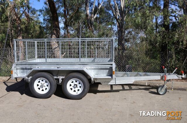 8x5 Tandem Axle Trailer | 2000kg ATM | Galvanised | 600mm Cage