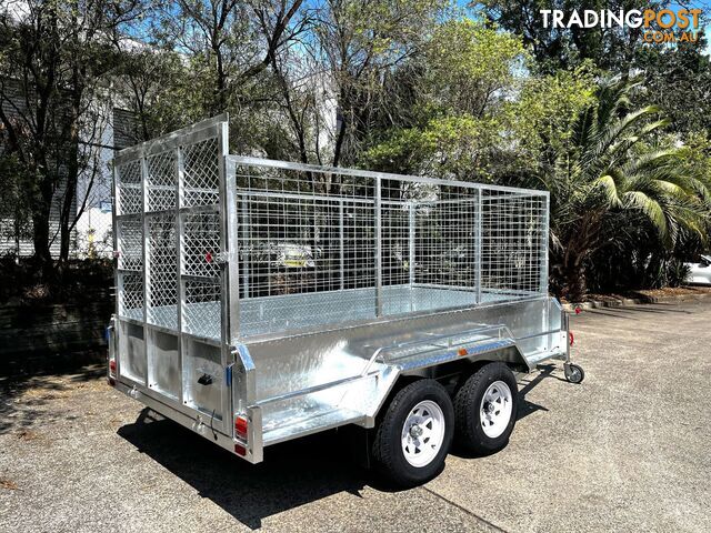 Heavy duty trailer 10x5 | GVM 2000kgs| 900 mm cage | loading Ramp - photo 3 of 11
