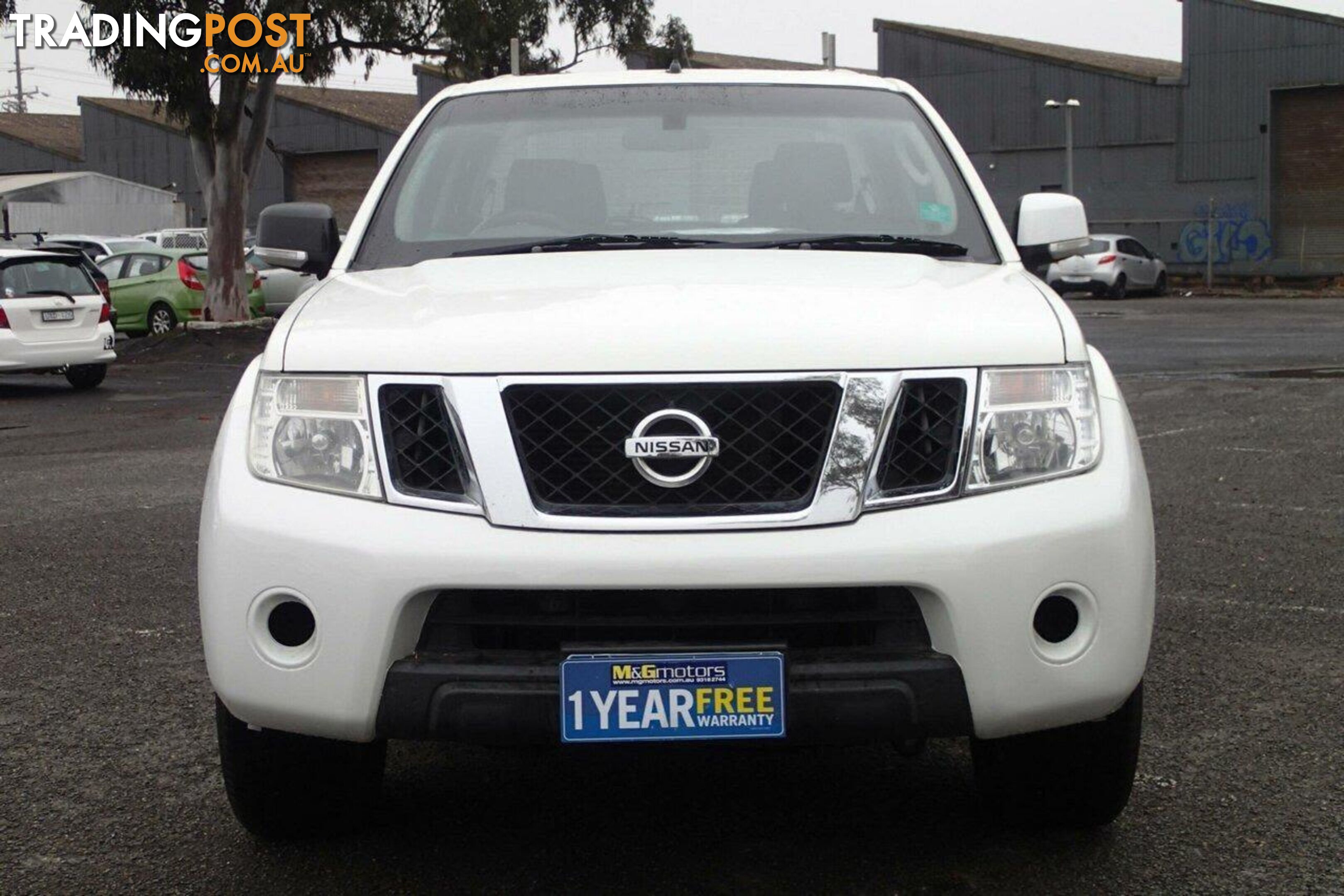 2012 NISSAN NAVARA ST (4X4) D40 MY12 UTE TRAY, 4 DOORS, 5 SEATS