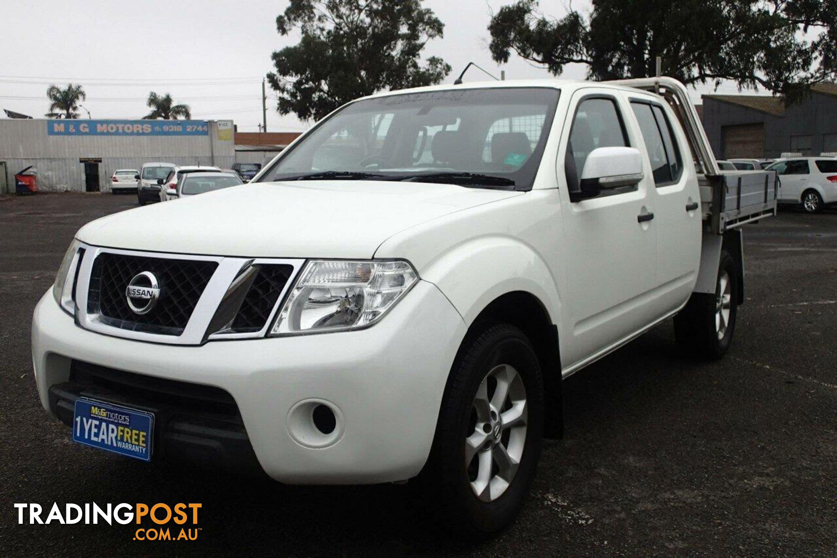 2012 NISSAN NAVARA ST (4X4) D40 MY12 UTE TRAY, 4 DOORS, 5 SEATS