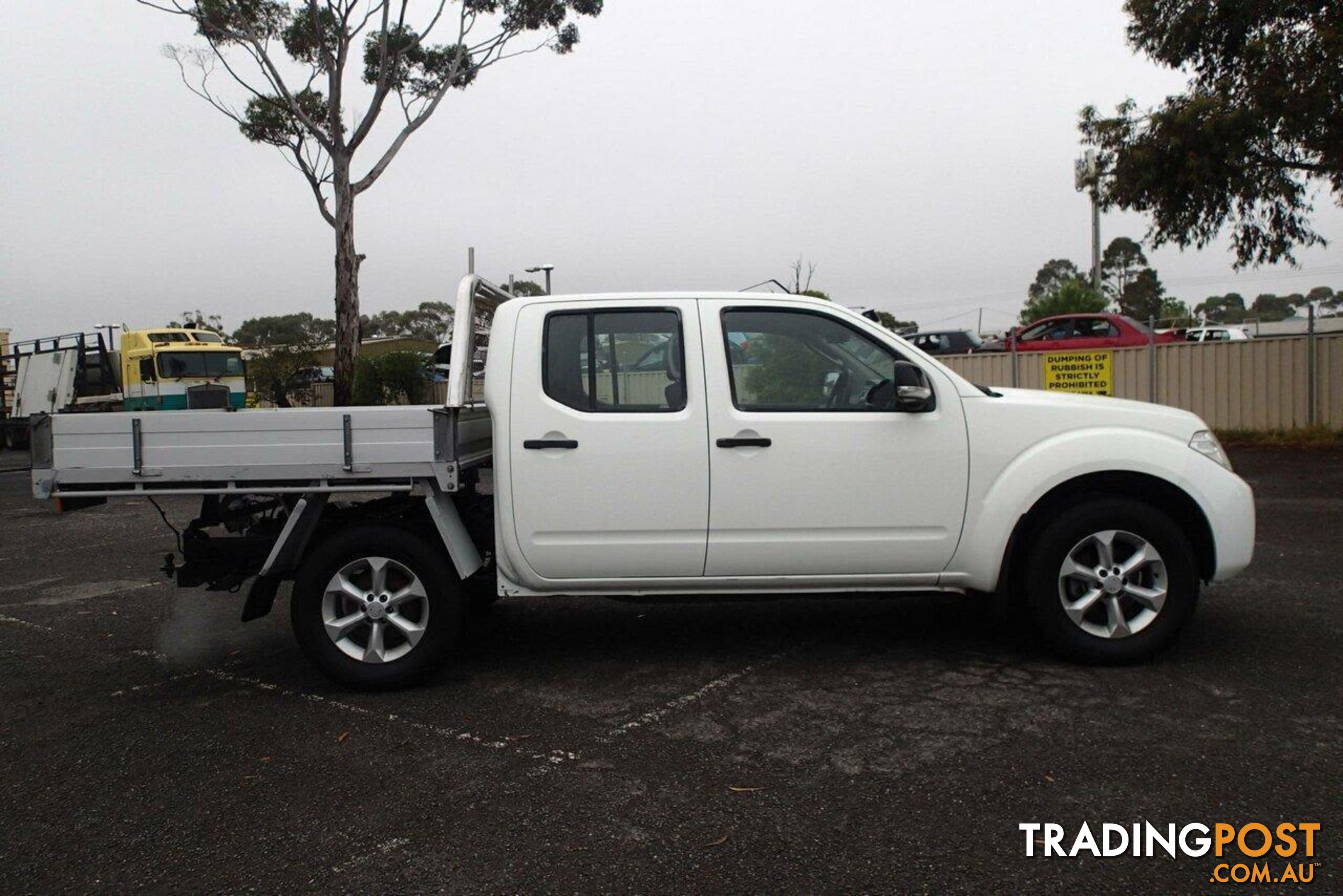 2012 NISSAN NAVARA ST (4X4) D40 MY12 UTE TRAY, 4 DOORS, 5 SEATS