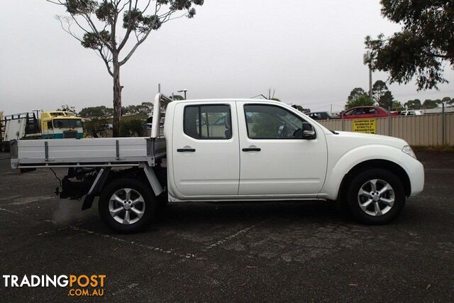 2012 NISSAN NAVARA ST (4X4) D40 MY12 UTE TRAY, 4 DOORS, 5 SEATS