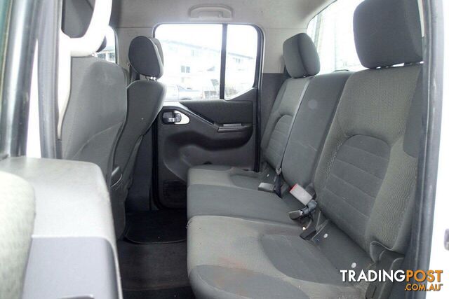 2012 NISSAN NAVARA ST (4X4) D40 MY12 UTE TRAY, 4 DOORS, 5 SEATS