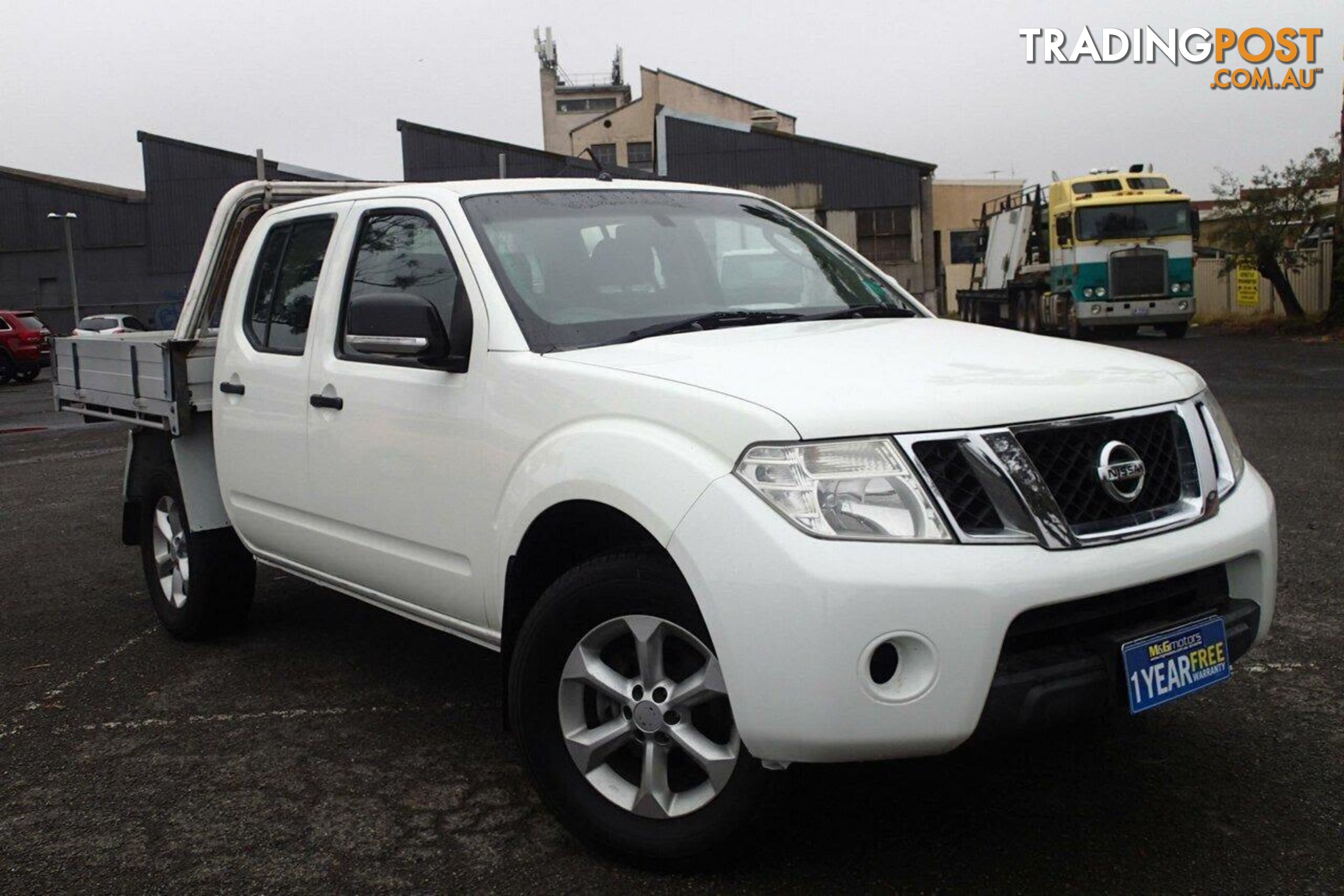 2012 NISSAN NAVARA ST (4X4) D40 MY12 UTE TRAY, 4 DOORS, 5 SEATS