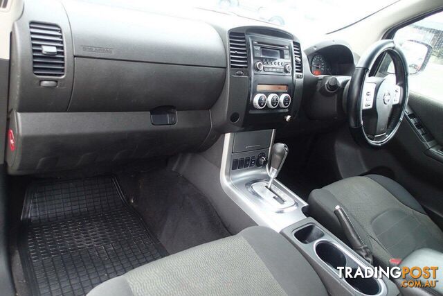 2012 NISSAN NAVARA ST (4X4) D40 MY12 UTE TRAY, 4 DOORS, 5 SEATS