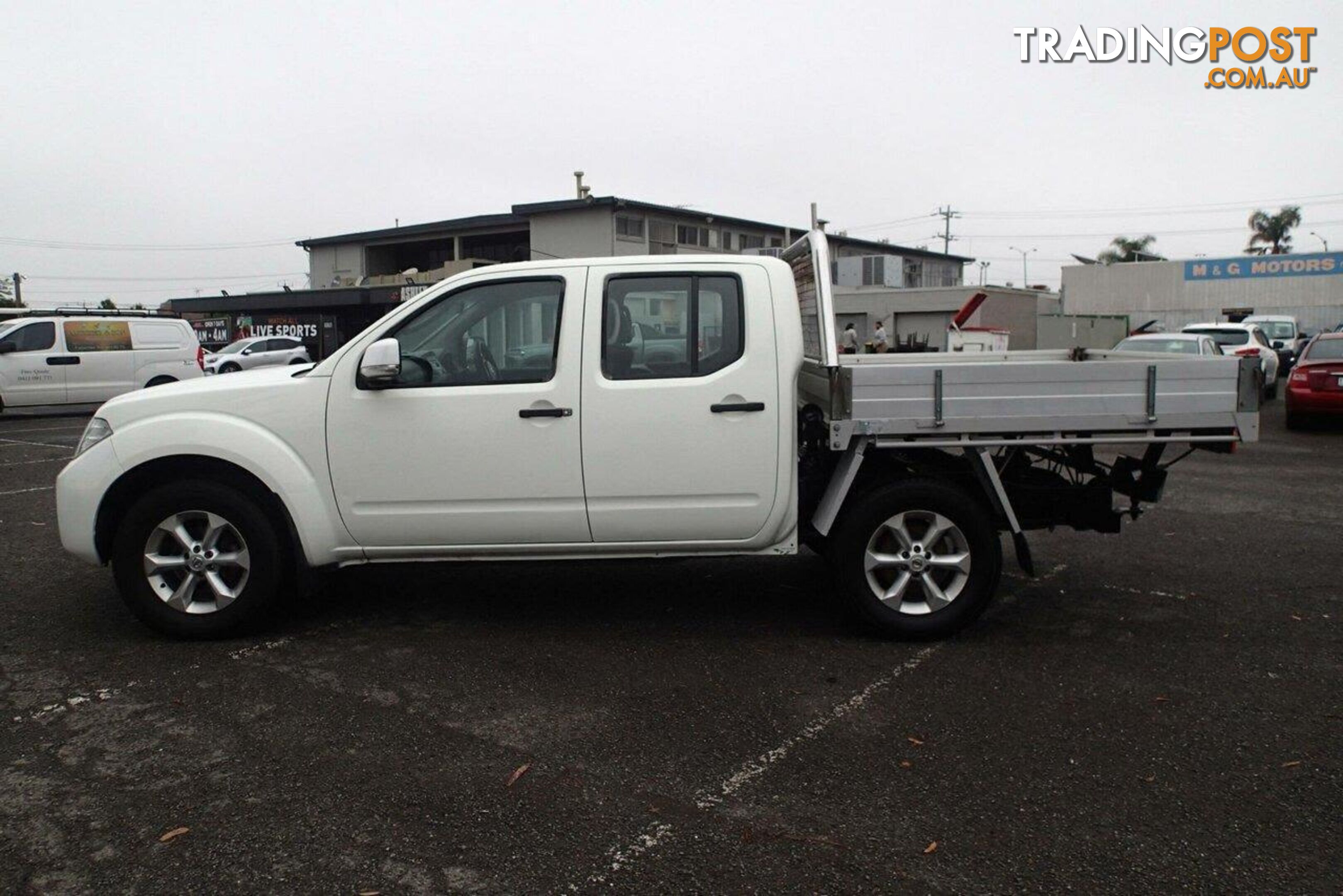 2012 NISSAN NAVARA ST (4X4) D40 MY12 UTE TRAY, 4 DOORS, 5 SEATS