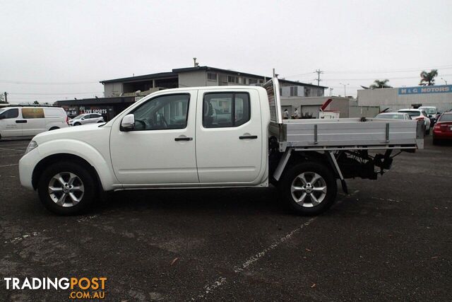 2012 NISSAN NAVARA ST (4X4) D40 MY12 UTE TRAY, 4 DOORS, 5 SEATS