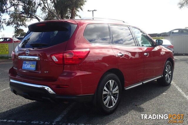 2018 NISSAN PATHFINDER ST (4X2) R52 MY17 SERIES 2 SUV, 4 DOORS, 7 SEATS