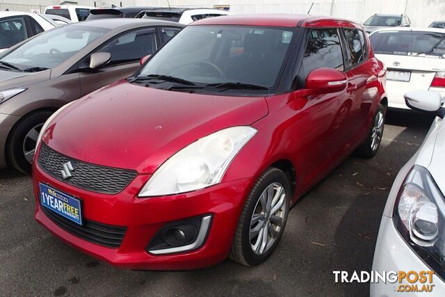 2015 SUZUKI SWIFT GL NAVI AW FZ MY14 HATCH, 5 DOORS, 5 SEATS