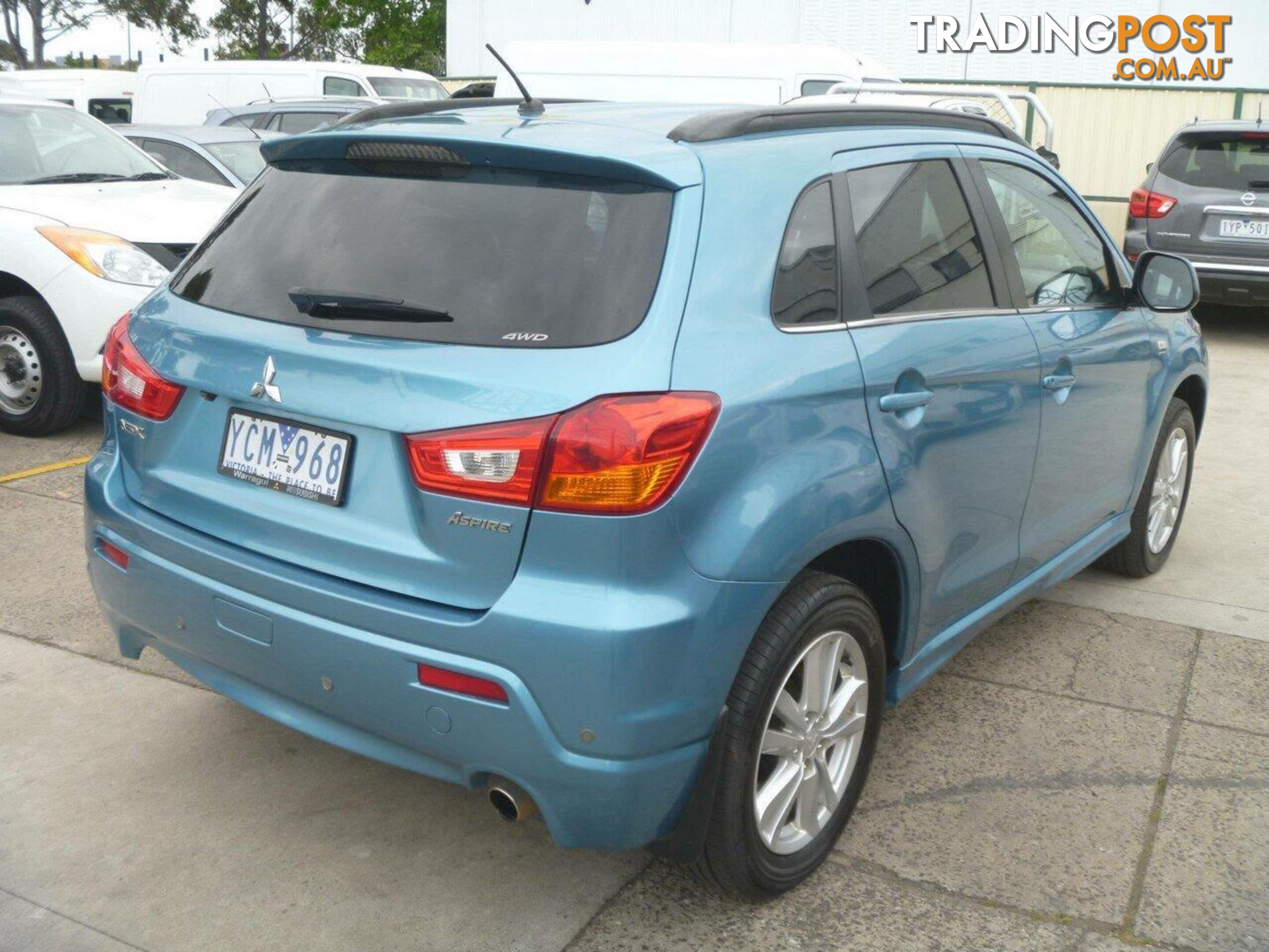 2010 MITSUBISHI ASX ASPIRE (4WD) XA SUV, 4 DOORS, 5 SEATS