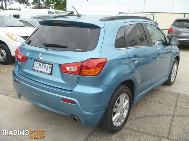 2010 MITSUBISHI ASX ASPIRE (4WD) XA SUV, 4 DOORS, 5 SEATS