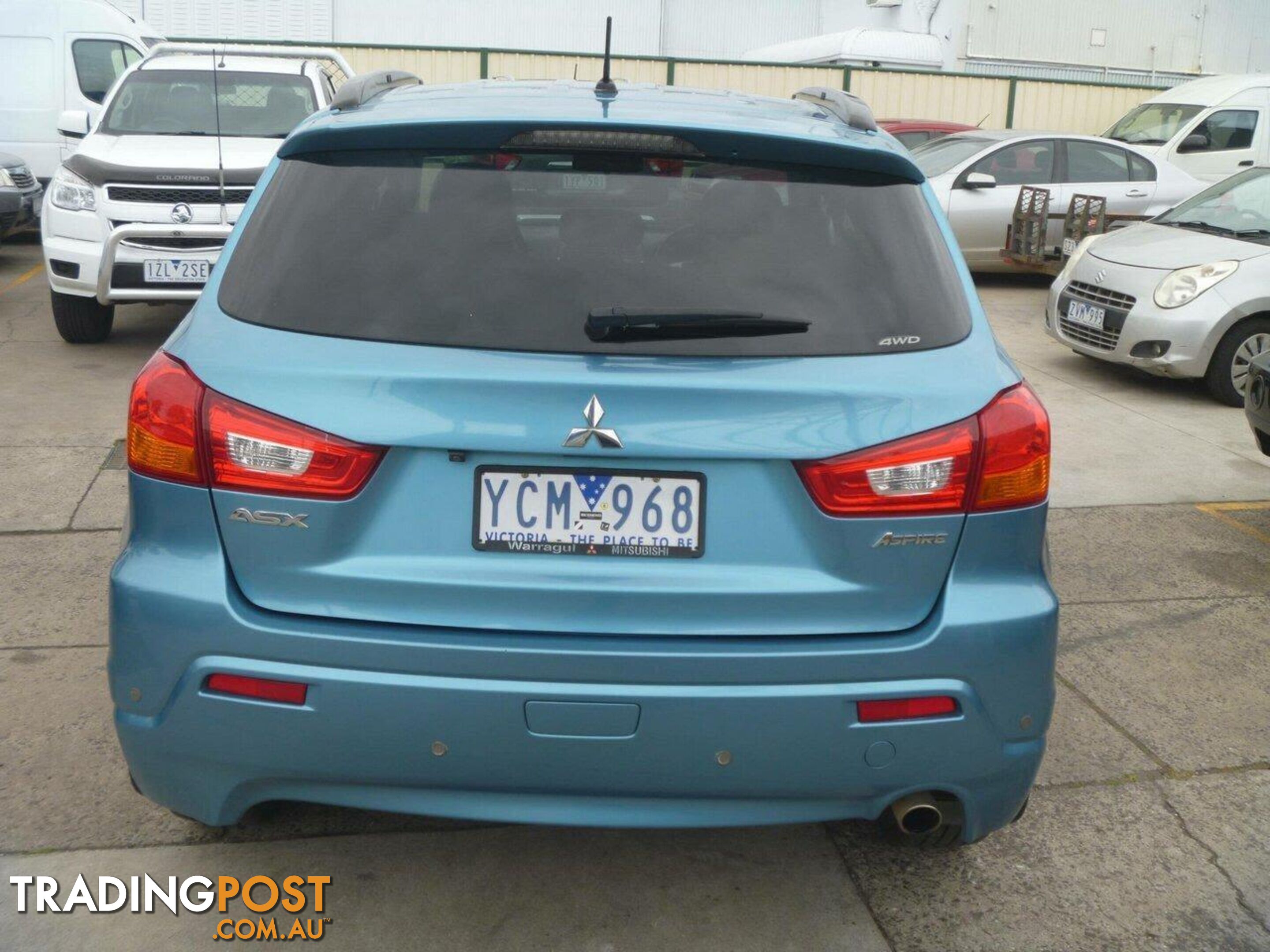 2010 MITSUBISHI ASX ASPIRE (4WD) XA SUV, 4 DOORS, 5 SEATS