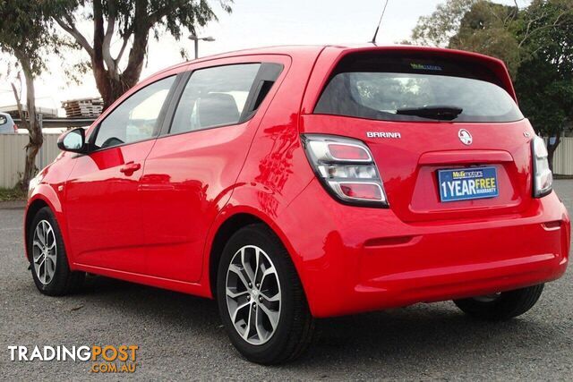 2017 HOLDEN BARINA CD TM MY18 HATCH, 5 DOORS, 5 SEATS