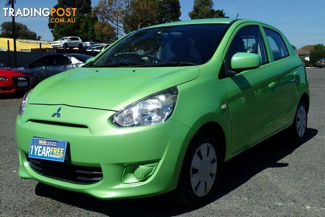 2015 MITSUBISHI MIRAGE ES LA MY15 HATCH, 5 DOORS, 5 SEATS