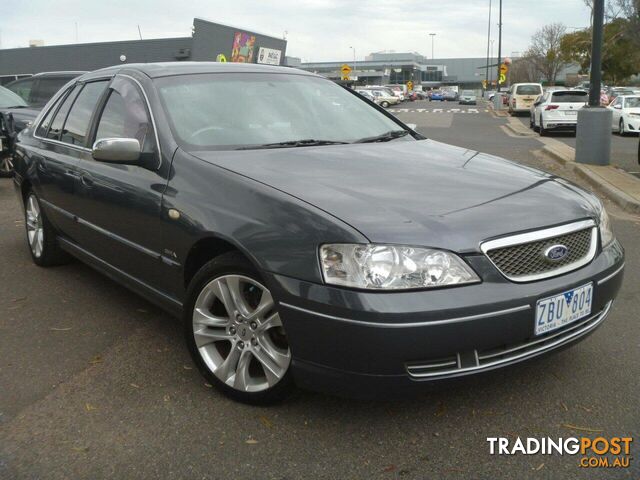 2005 FORD FAIRLANE GHIA BA MKII SEDAN, 4 DOORS, 5 SEATS