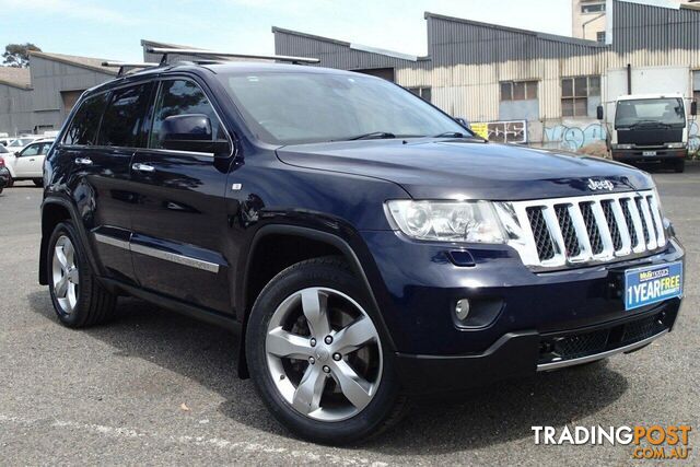 2012 JEEP GRAND CHEROKEE OVERLAND (4X4) WK MY12 SUV, 4 DOORS, 5 SEATS