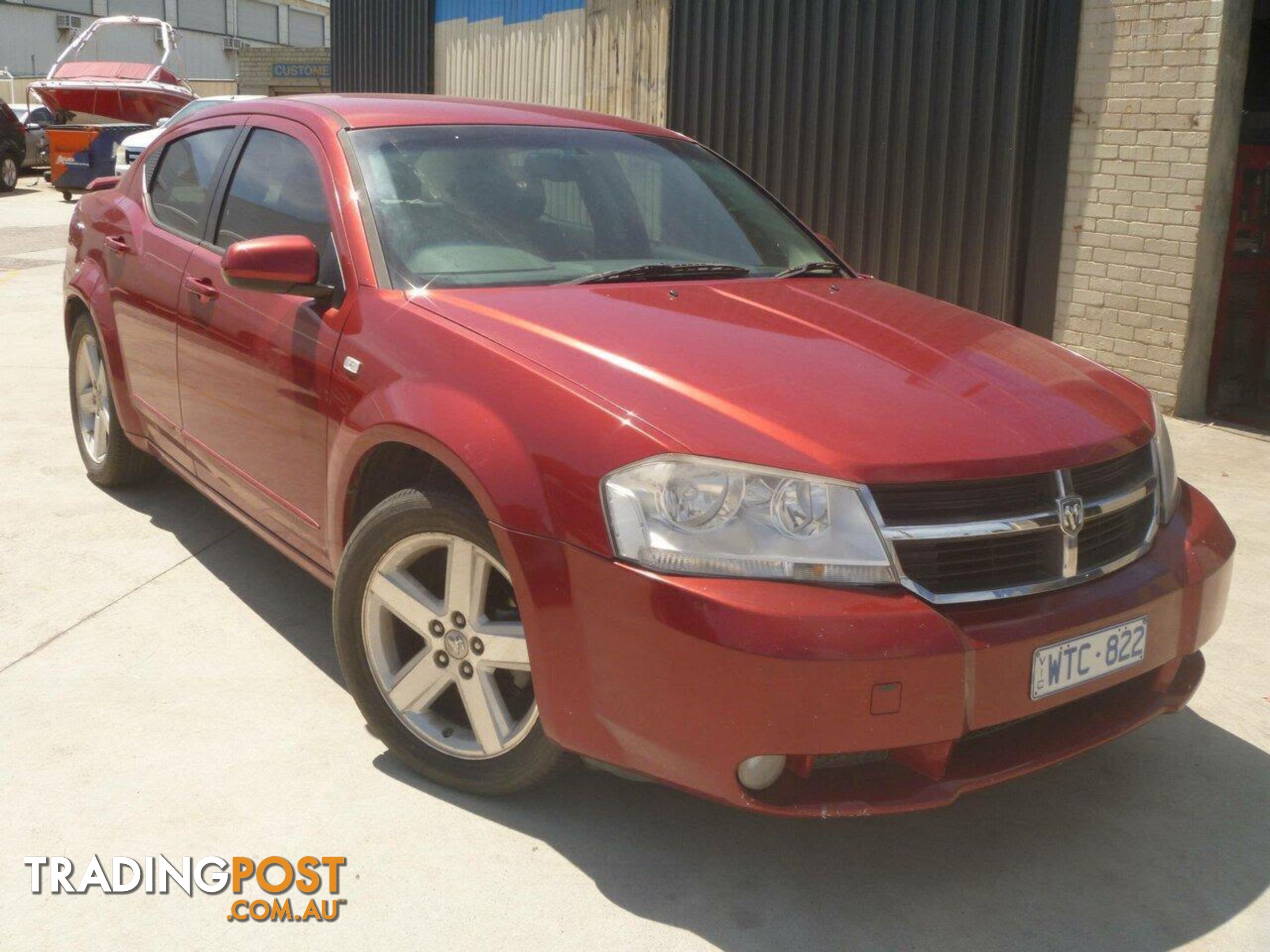 2009 DODGE AVENGER SXT JS SEDAN, 4 DOORS, 5 SEATS