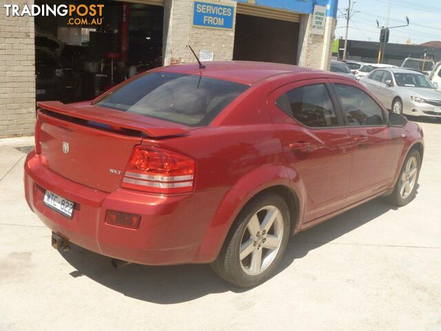 2009 DODGE AVENGER SXT JS SEDAN, 4 DOORS, 5 SEATS