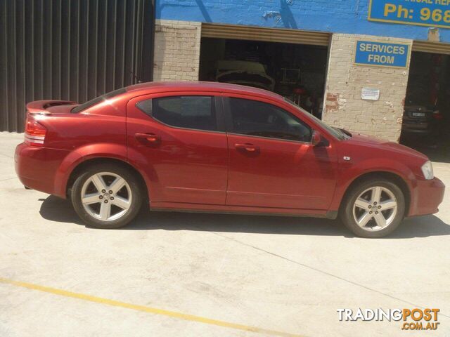 2009 DODGE AVENGER SXT JS SEDAN, 4 DOORS, 5 SEATS