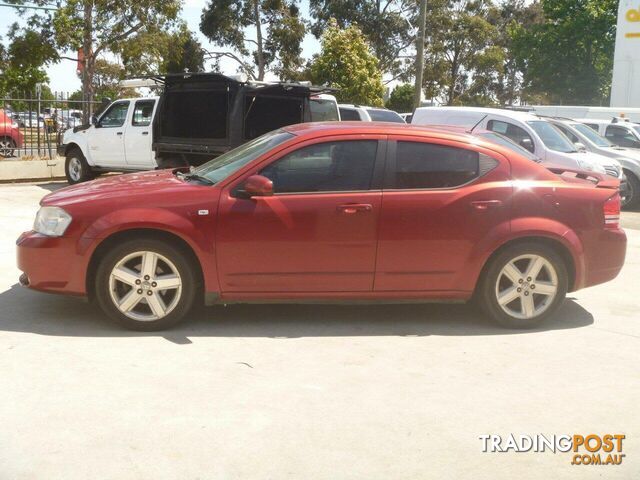 2009 DODGE AVENGER SXT JS SEDAN, 4 DOORS, 5 SEATS