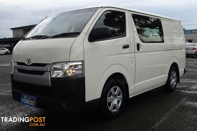 2017 TOYOTA HIACE LWB KDH201R MY16 COMMERCIAL, 4 DOORS, 2 SEATS