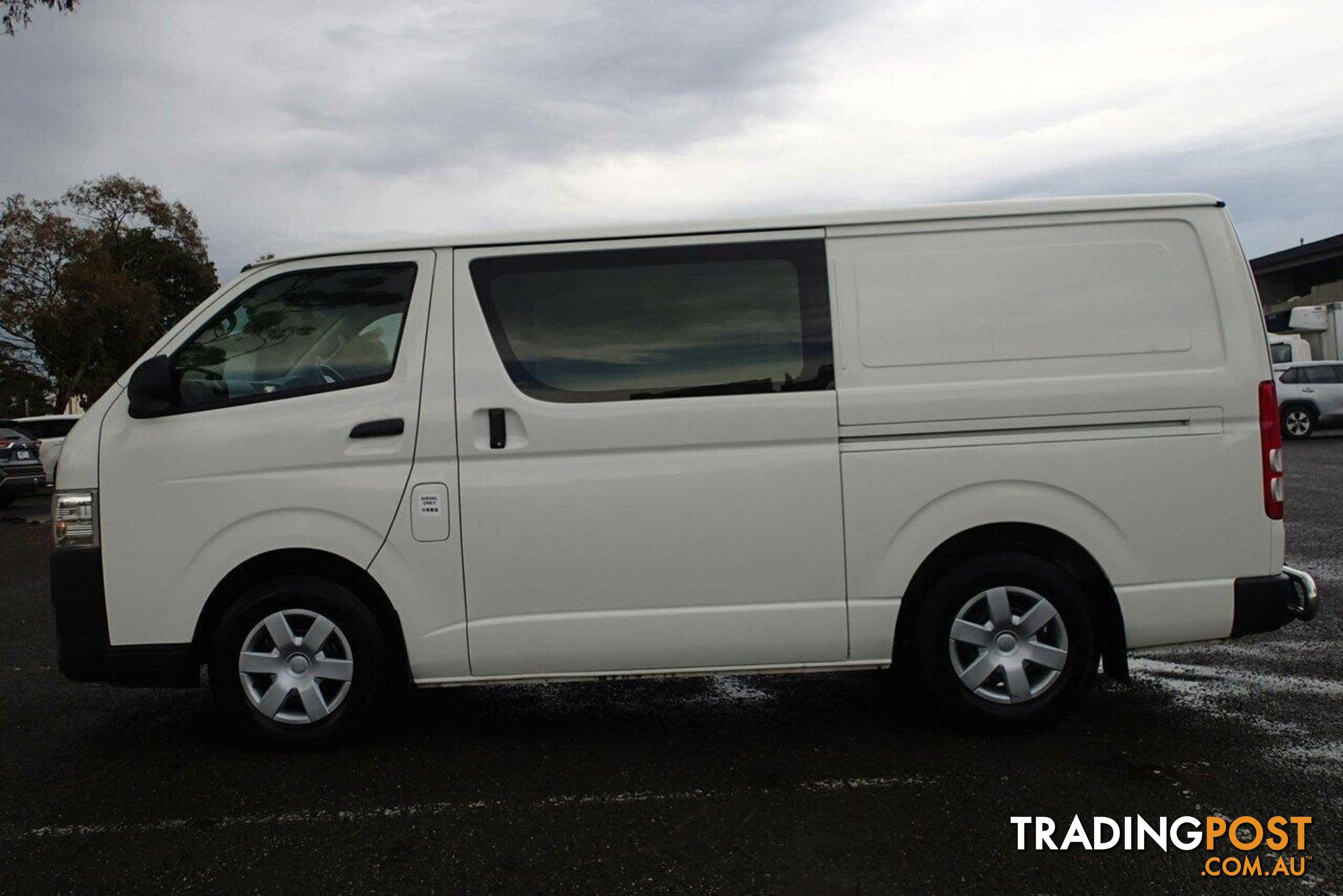 2017 TOYOTA HIACE LWB KDH201R MY16 COMMERCIAL, 4 DOORS, 2 SEATS