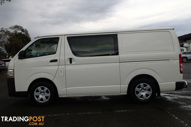 2017 TOYOTA HIACE LWB KDH201R MY16 COMMERCIAL, 4 DOORS, 2 SEATS