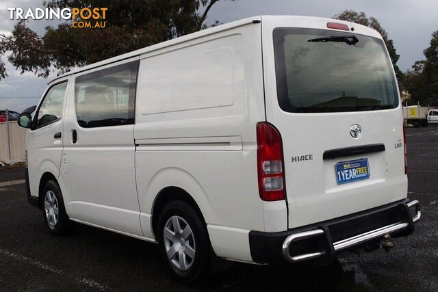 2017 TOYOTA HIACE LWB KDH201R MY16 COMMERCIAL, 4 DOORS, 2 SEATS