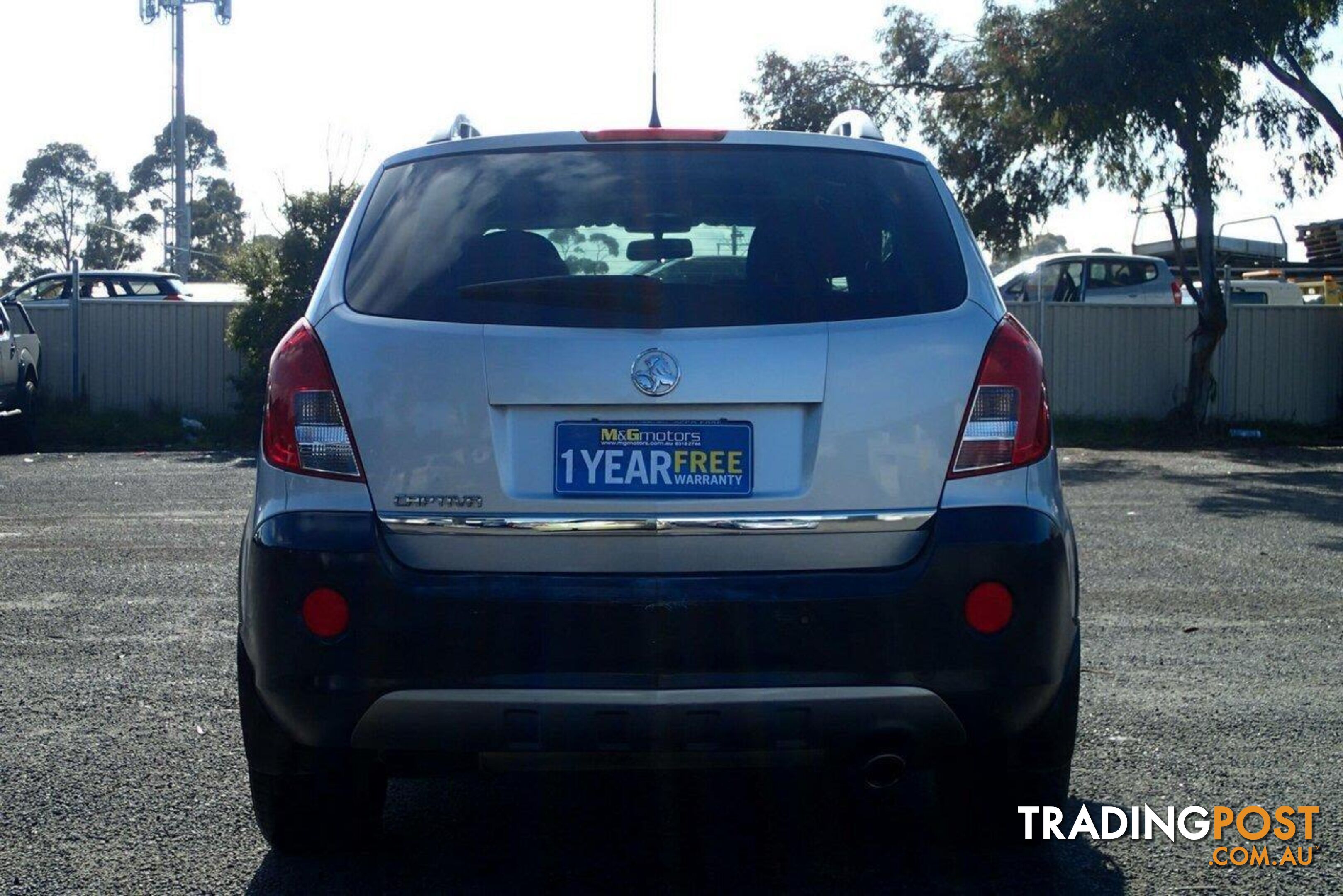 2012 HOLDEN CAPTIVA 5 (FWD) CG SERIES II SUV, 4 DOORS, 5 SEATS