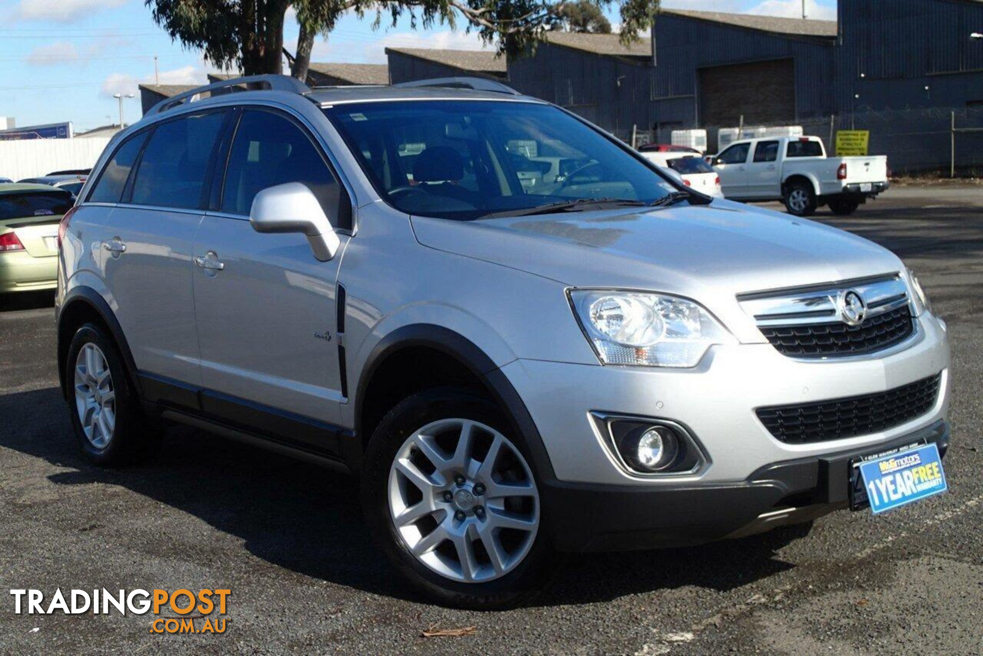 2012 HOLDEN CAPTIVA 5 (FWD) CG SERIES II SUV, 4 DOORS, 5 SEATS