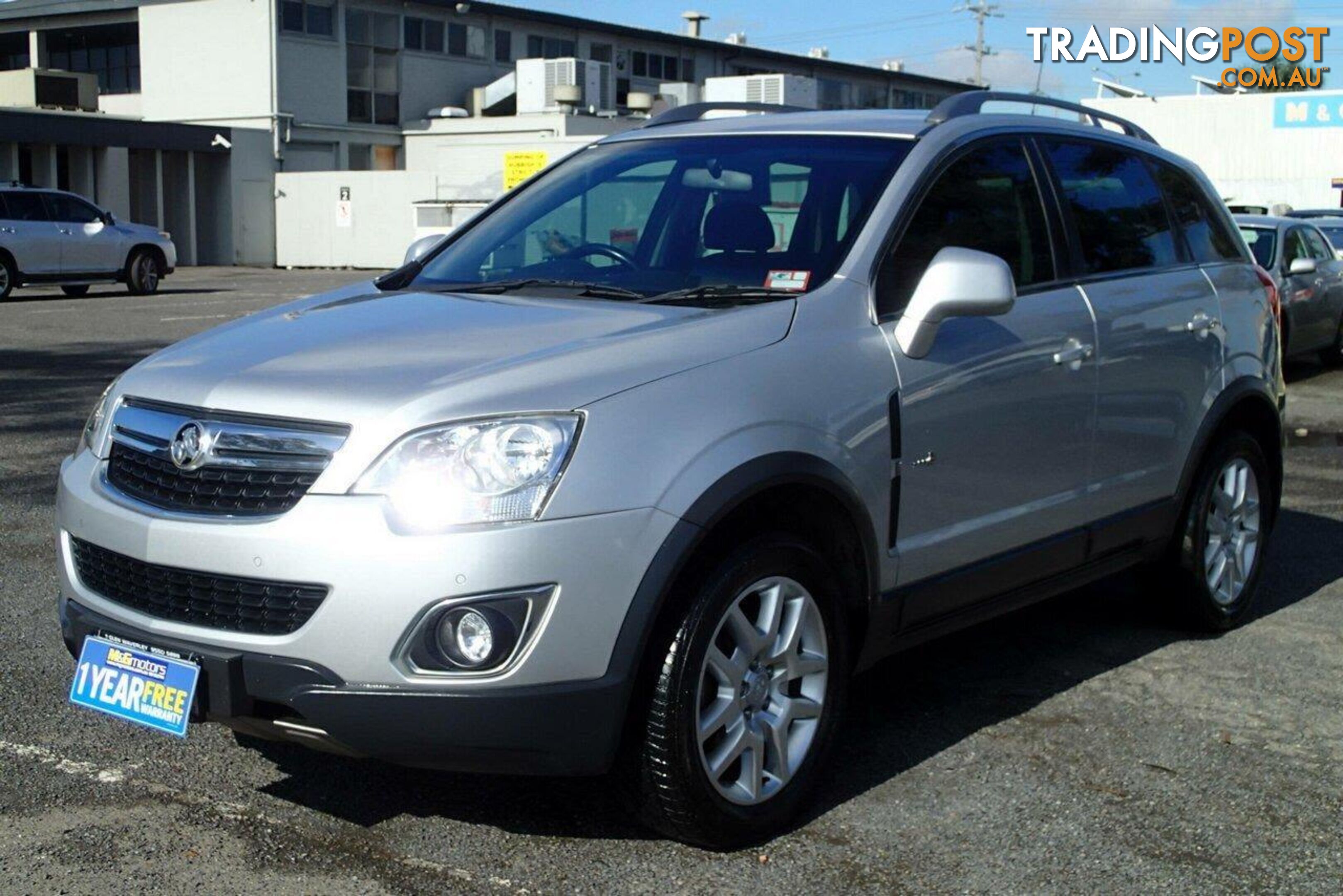 2012 HOLDEN CAPTIVA 5 (FWD) CG SERIES II SUV, 4 DOORS, 5 SEATS