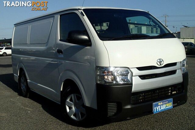 2016 TOYOTA HIACE LWB KDH201R MY16 COMMERCIAL, 4 DOORS, 2 SEATS