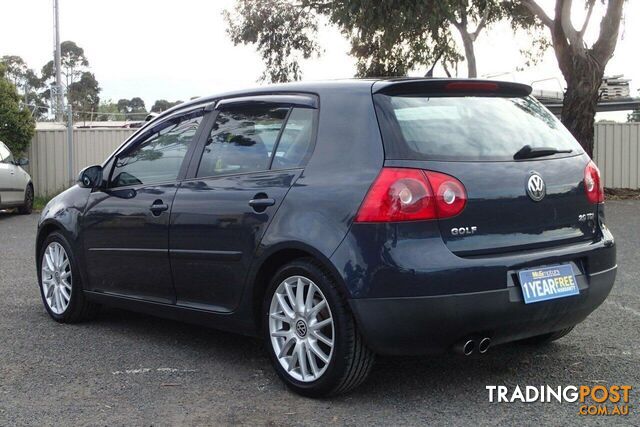 2008 VOLKSWAGEN GOLF GT SPORT TDI 1K MY08 UPGRADE 2 HATCH