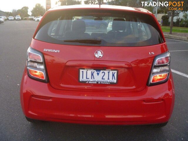 2017 HOLDEN BARINA CD TM MY18 HATCH, 5 DOORS, 5 SEATS