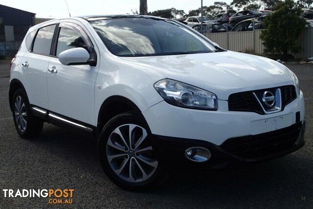 2012 NISSAN DUALIS TI (4X2) J10 SERIES 3 SUV, 4 DOORS, 5 SEATS